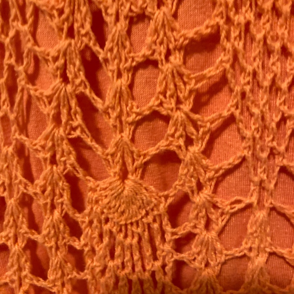 Free People Orange Maxi Skirt - Picture 6 of 11